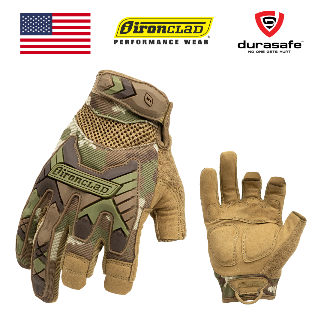 IRONCLAD EXOT-FRICAM Tactical Trigger Impact Glove - Durasafe Shop