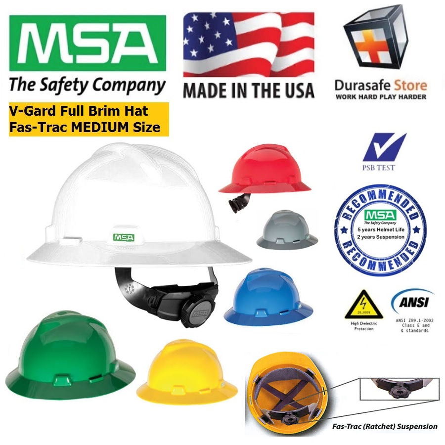 Msa Hard Hat Size Chart