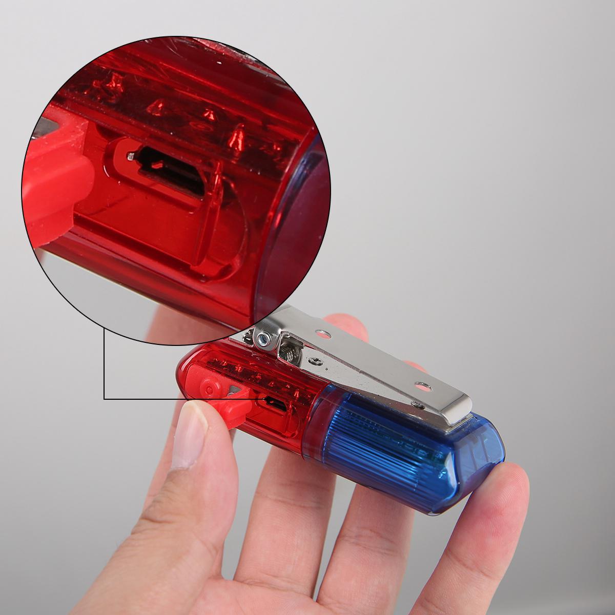 USB Rechargeable LED Safety Lights (2 Pack) LZ2232 Clip on Strobe