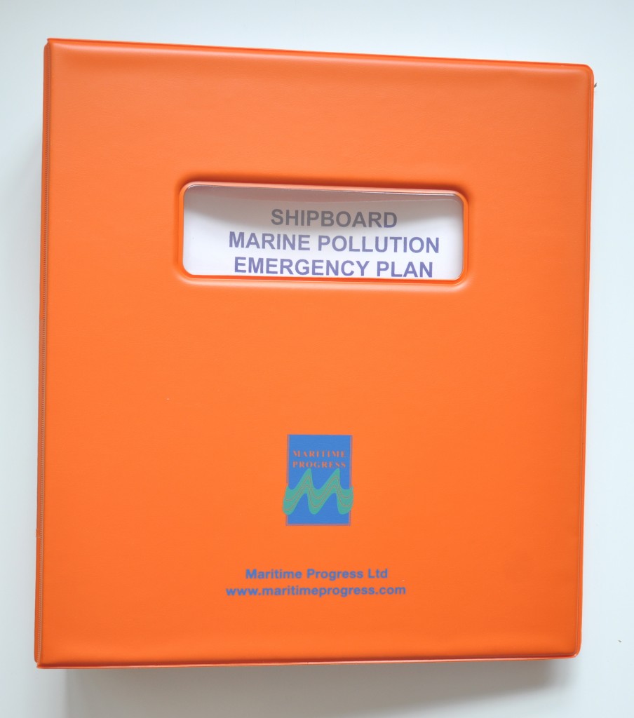 MARITIME PROGRESS UK PB1254Z Shipboard Oil Pollution Emergency Plan