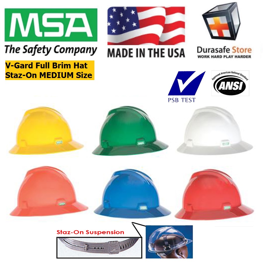 Msa Hard Hat Size Chart