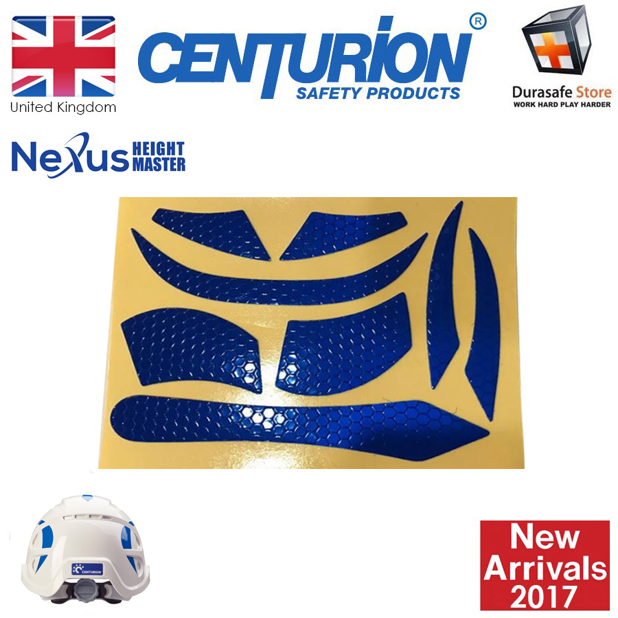 CENTURION NEXUS High Intensity Reflective Stickers HIRS Blue (1pc