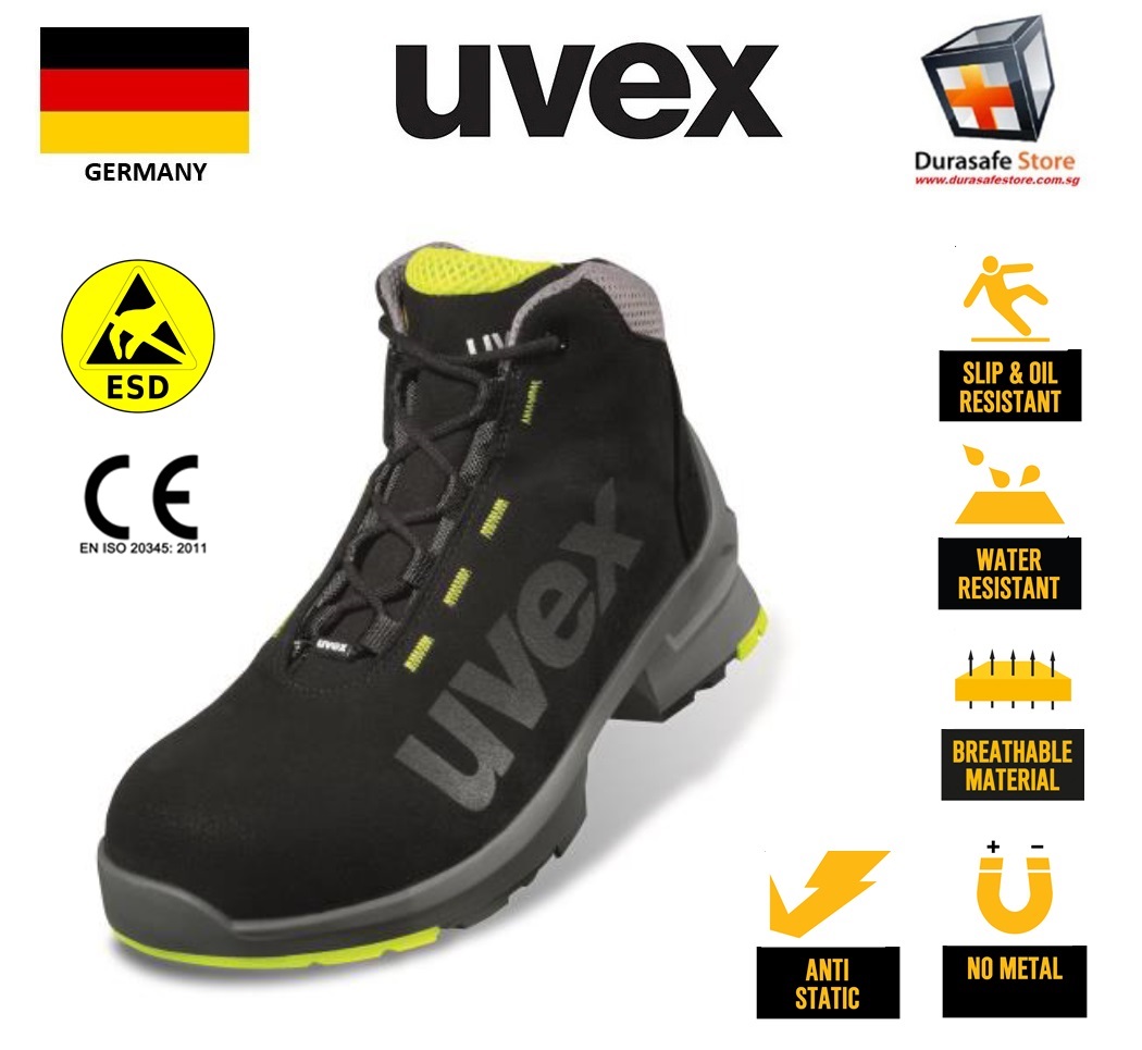 Uvex Safety Shoes Size Chart