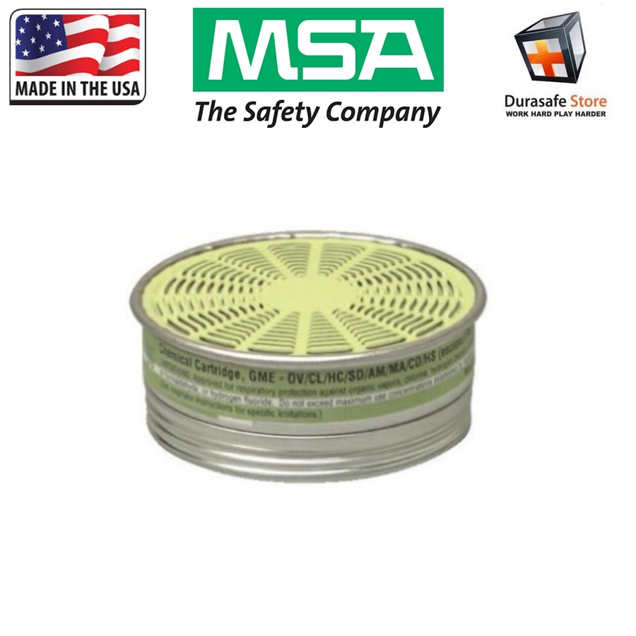 Msa Respirator Cartridge Color Chart