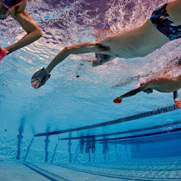 Zone3 Neoprene Cuffia Nuoto - Hi-vis Orange