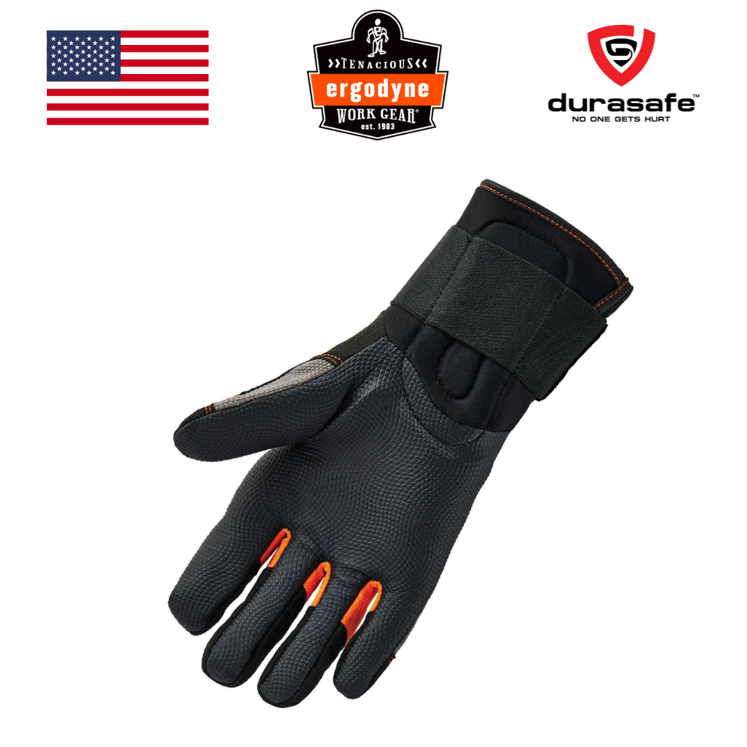 ERGODYNE ProFlex® 9012 ANSIISO-Certified Anti-Vibration Gloves + Wrist Support - 4