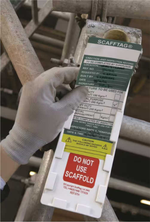 Brady SCAF-STSH Scafftag MK1 Kit (SCF09 - Pack of 10 holders