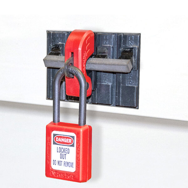 MASTER LOCK S3821 Grip Tight Plus Lockout Device for Miniature Circuit ...
