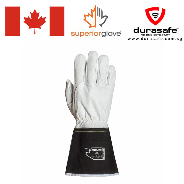 SUPERIOR 370CTIG Endura® Grain Goatskin TIG Welding Gloves Size L