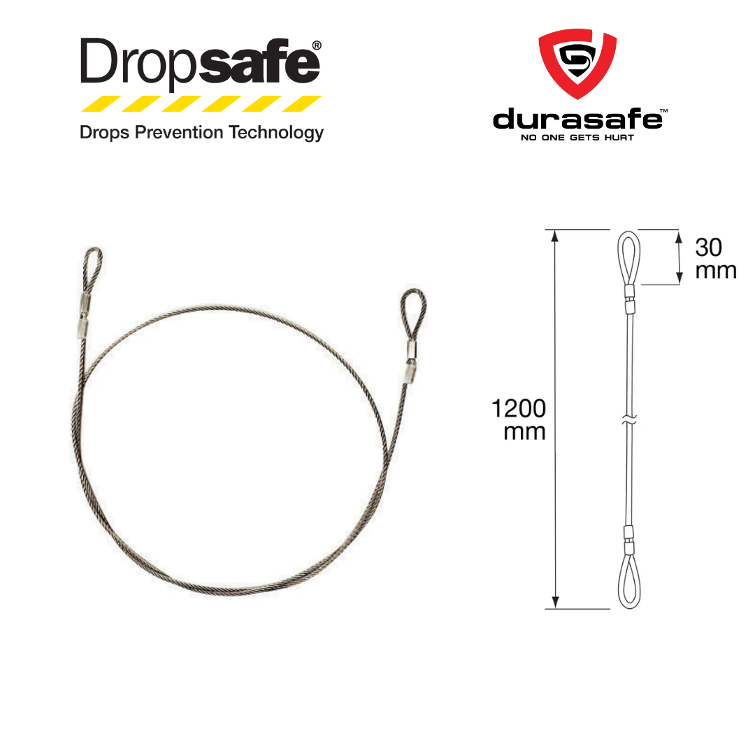 DROPSAFE S014002153301 Cable & Carbiner